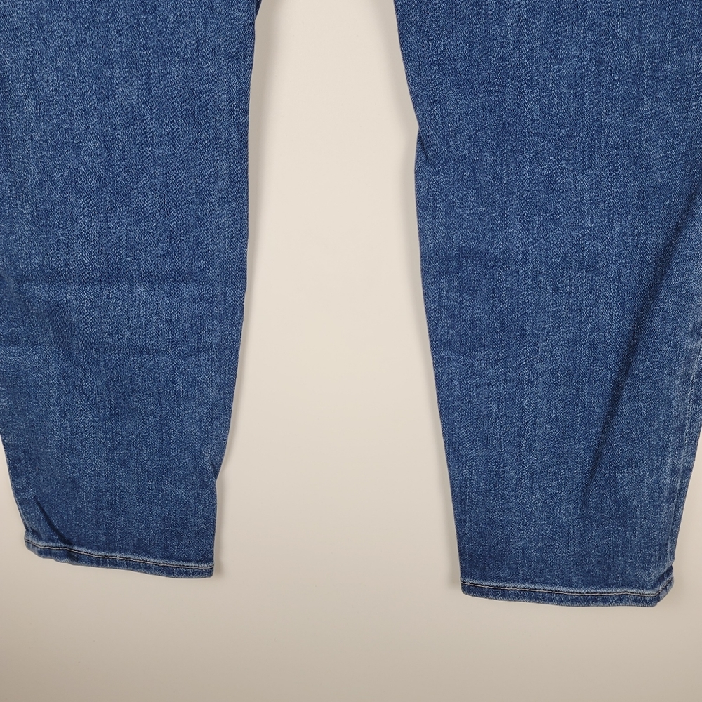 7 FAM button fly luxe Vintage high waist ankle skinny jeans size 33 - Picture 7 of 9